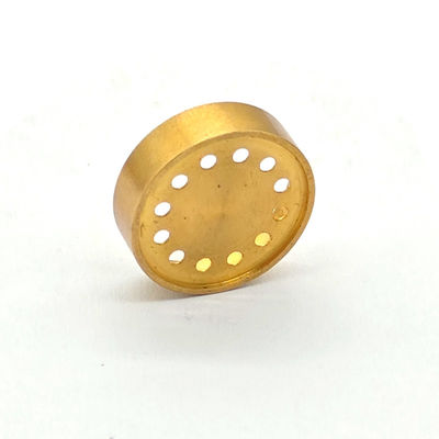 qualité  Gold CNC Aluminum Parts Customized Anodized CNC Parts High Precision usine