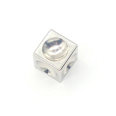 Fixing Block Aluminum Alloy Multifunctional Connector Cube M3 M4 M5 M6 Hex Nut Aluminum Cube Display Connector