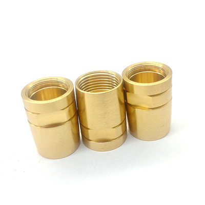 Custom Precision CNC Machining Parts Brass Lathe Parts 0.01mm Tolerance