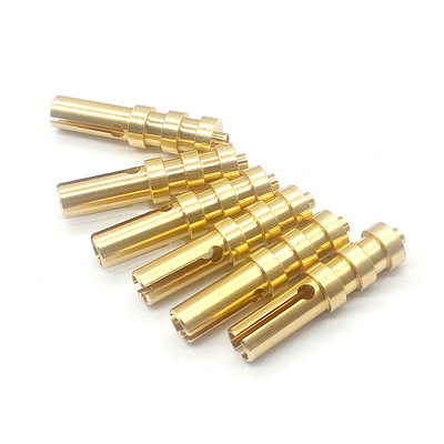 Custom Machined C11000 C12200 Copper Grounding Pin With Acid Pickling Finish