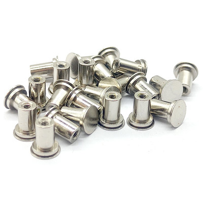 Stainless Steel Flat Head Rivets Anodized Precision Machining Custom Parts