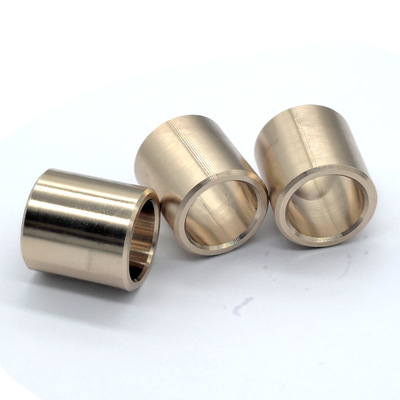 Custom Aluminum Bronze Sleeve Bushings CNC Machined Bronze Bearing Components