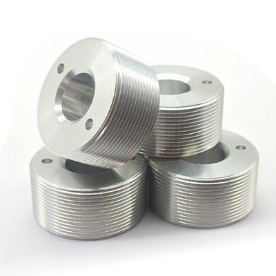 Customized CNC Carbon Steel Parts Silver CNC Precision Components Multi Purpose