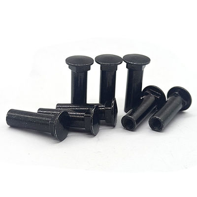 Flathead Baja tahan karat Barrel Nut Hitam Sleeve Barrel Nut M3